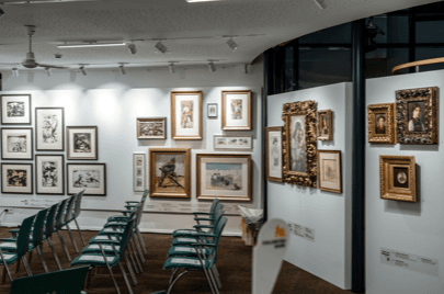 Ausstellung "Korrespondenzen" von Antonia u. Hermann Muigg
