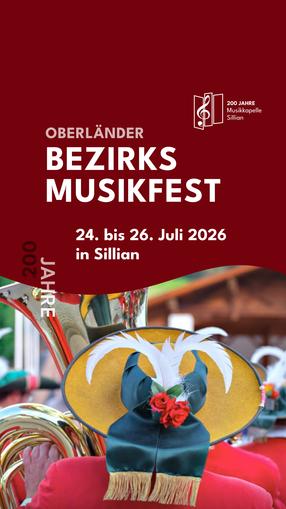 Oberländer Bezirksmusikfest 2026