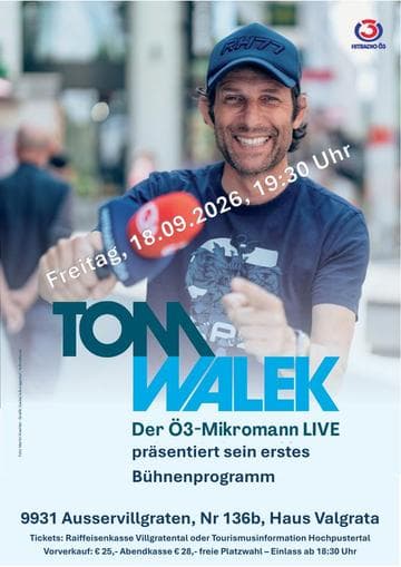 Tom Walek-Ö3 Mikromann live