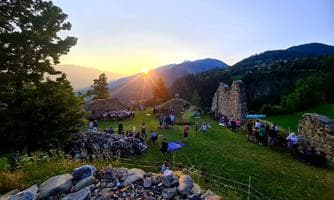 Picknick-Konzert auf der Ruine Walchenstein