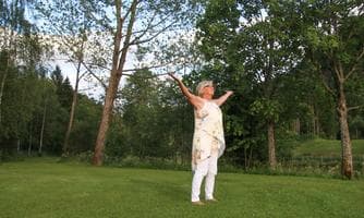 Qi Gong am Lauchsee mit Anneliese Höfer