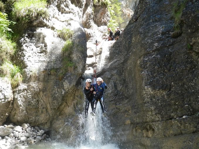 Jugendprogramm: Familien-Canyoning | Freitag