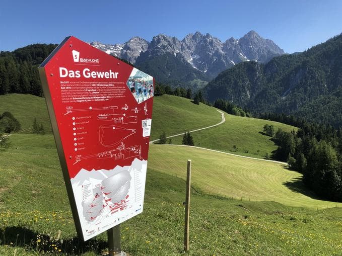 E-Bike Tour "Biathlon WM Pfad"