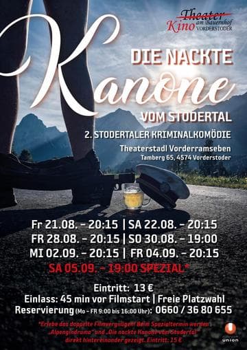 Die nackte KANONE vom Stodertal - Kino am Bauernhof