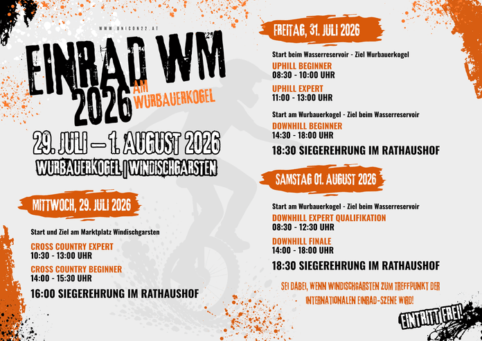 Einrad Weltmeisterschaft am Wurbauerkogel