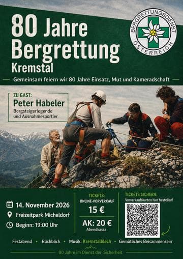 80 Jahre Bergrettung Kremstal
