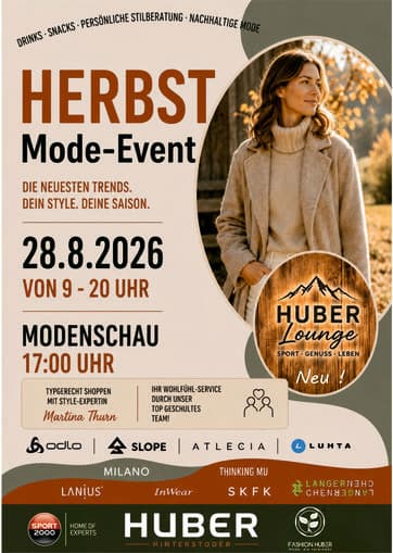 Herbst Mode-Event