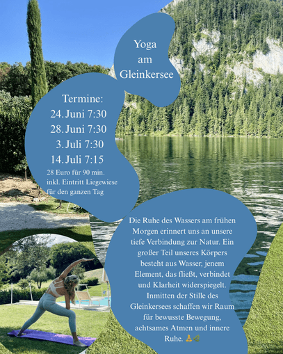 Yoga am Gleinkersee