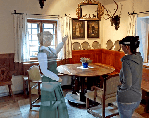 Augmented Reality im Forsthaus Bodinggraben