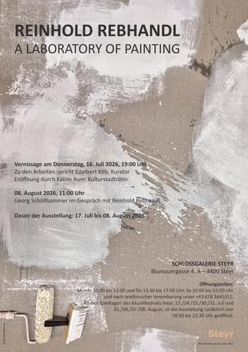 REINHOLD REBHANDL: A LABORATORY OF PAINTING