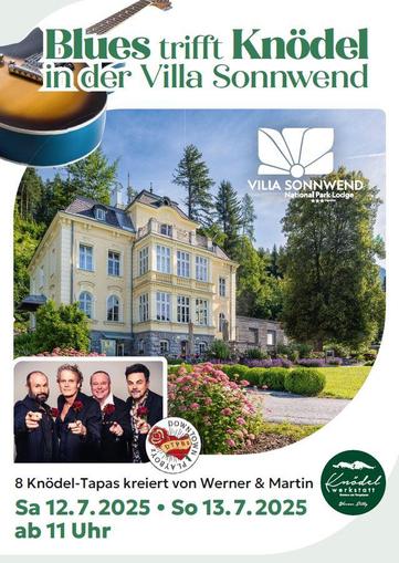 Blues trifft Knödel in der Villa Sonnwend
