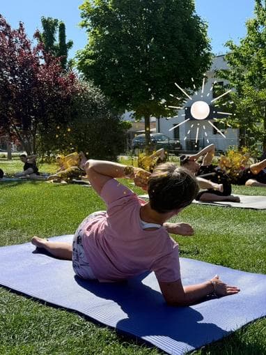 Pilates - outdoor