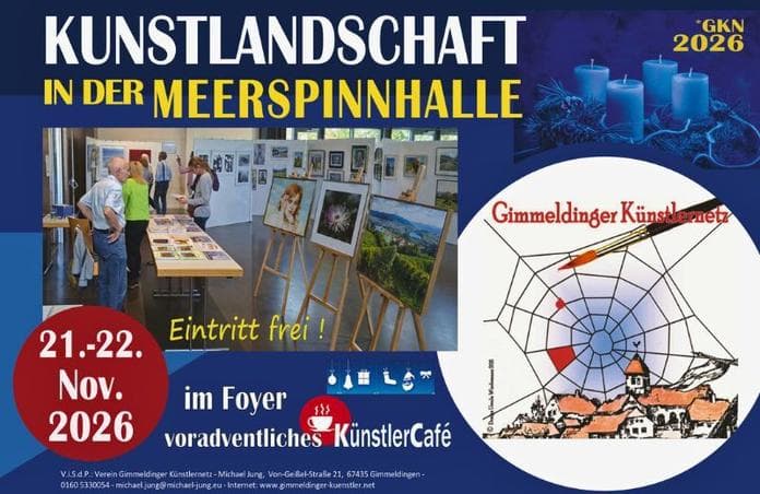 Kunstlandschaft in der Meerspinnhalle