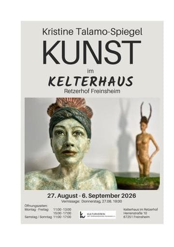 Ausstellung - Kristine Talamo-Spiegel - Kunst im Kelterhaus