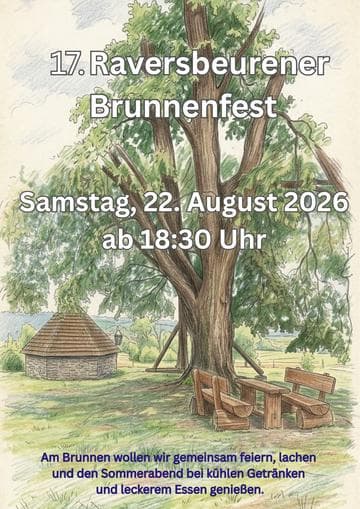 17th Raversbeuren Fountain Festival