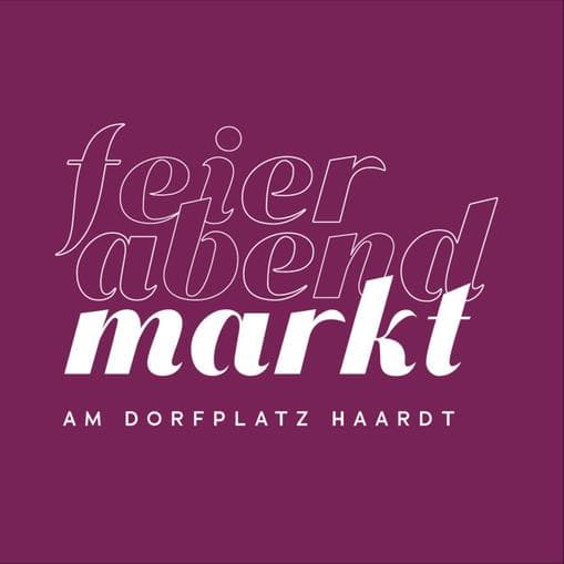 Haardter Feierabendmarkt - Genießen für den guten Zweck