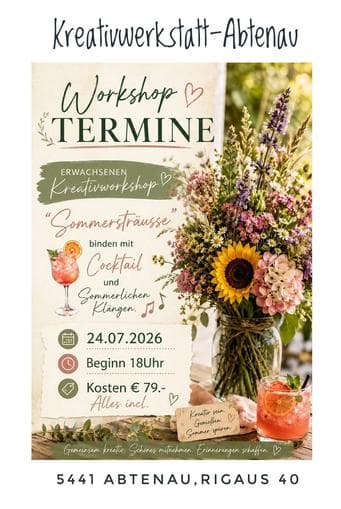 "Sommersträuße" Kreativworkshop