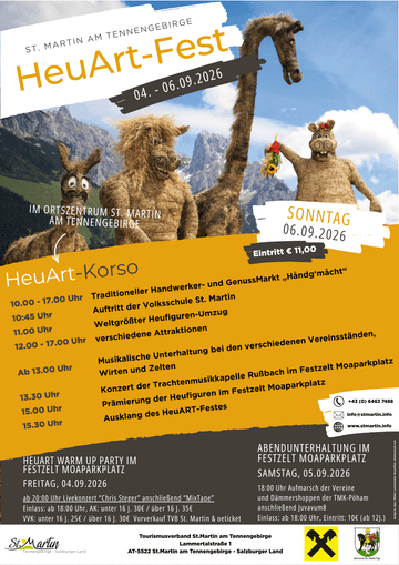 HeuArt-Fest St.Martin am Tennengebirge