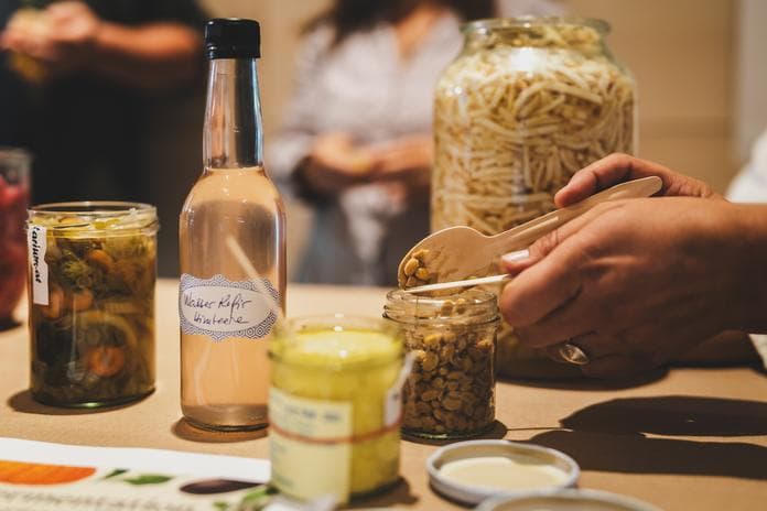 Gemeinsam Sauerkraut machen