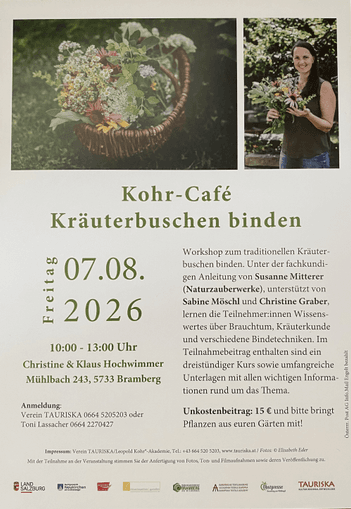 Kohr-Cafe: Keltischer Kräuterstrauß