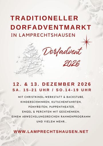 Traditioneller Dorfadventmarkt Lamprechtshausen