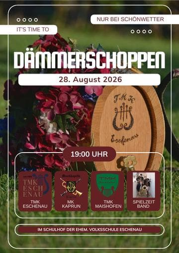 Dämmerschoppen TMK Eschenau in Eschenau