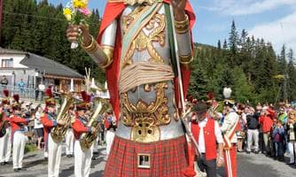 Besichtigung des St. Michaeler Samson