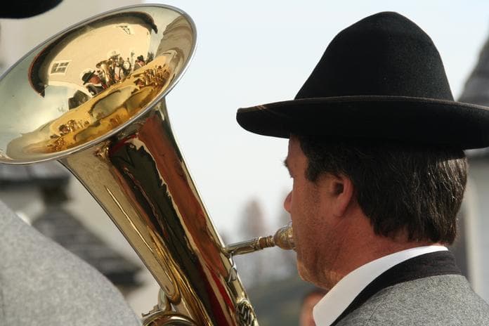 Platzkonzert beim Gasthof Krämerwirt