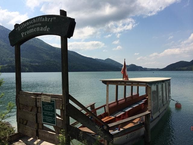 Zillenschifffahrt on Fuschlsee