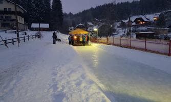 Neujahrseisstockschießen