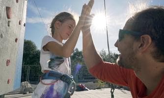 Kindertag - Klettern im Club Kitzsteinhorn
