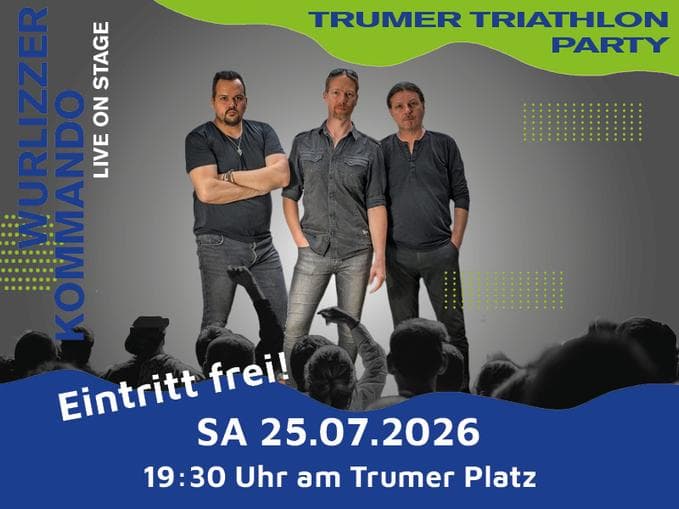 Trumer Triathlon PARTY mit Liveband