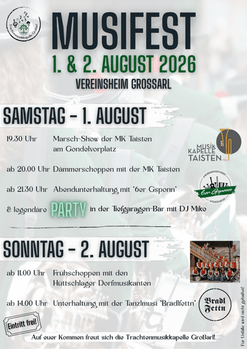 Musifest in Großarl