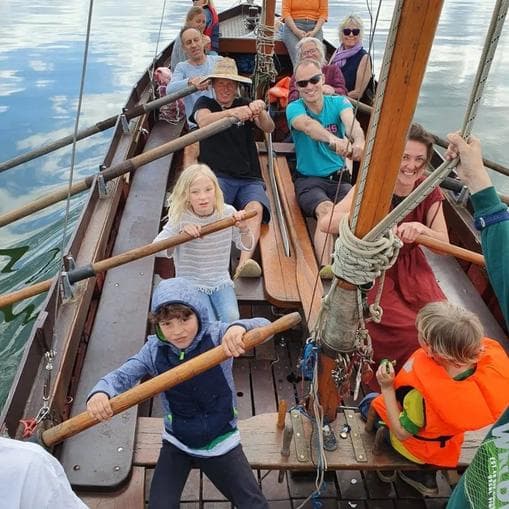 Cutter Trip "to the Oars"