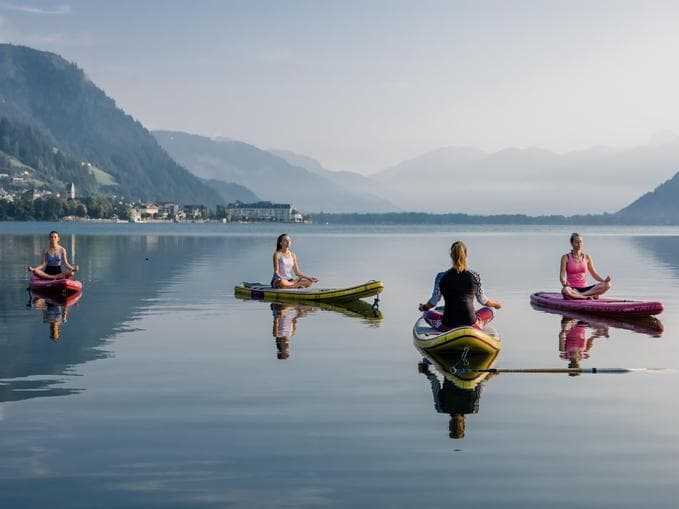 SUP Yoga am Zeller See
