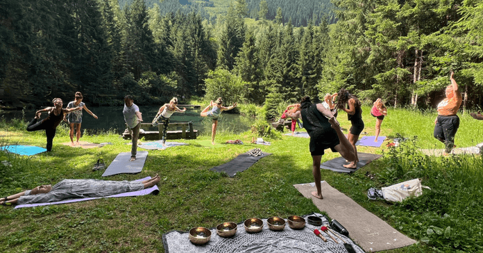Yoga & Klangbad in Bad Fusch