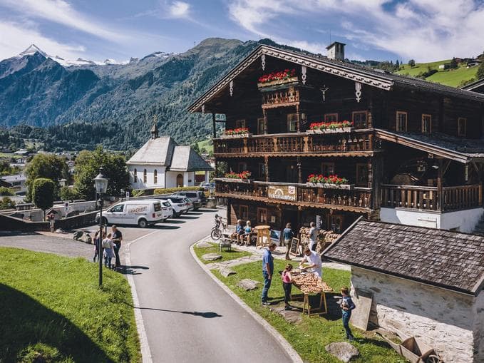 Brotbacken am Kapruner Kirchbichl