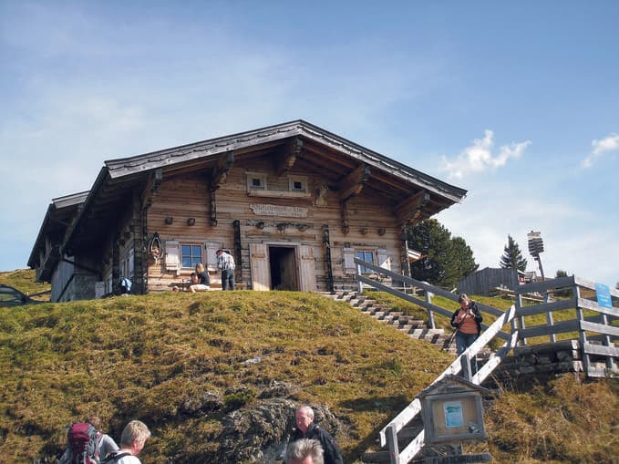Gletscherblickalm und Plattenkogel