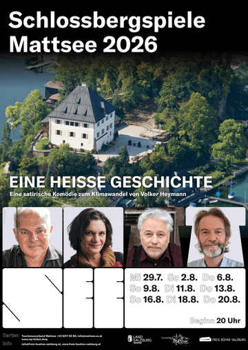 Schlossbergspiele 2026 - Eine heiße Geschichte (satirische Komödie)
