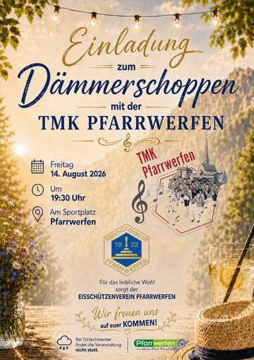 Dämmerschoppen mit der TMK Pfarrwerfen