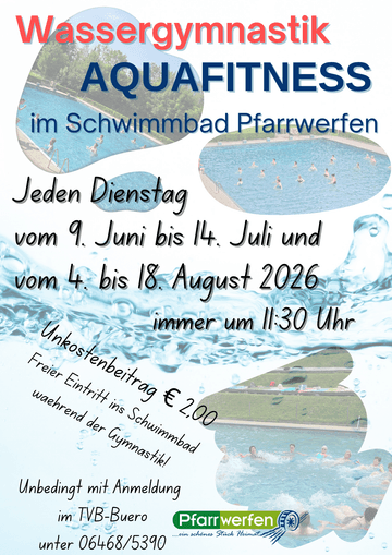 Wassergymnastik Aquafitness