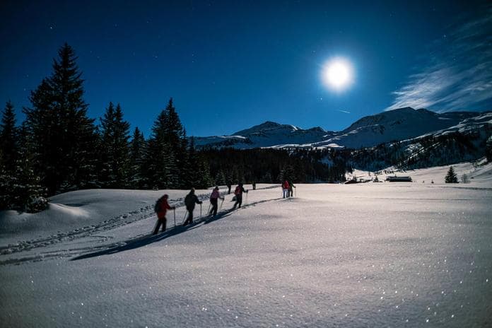 Nationalpark Schneeschuh Exkursion "Goldene Aussichten"