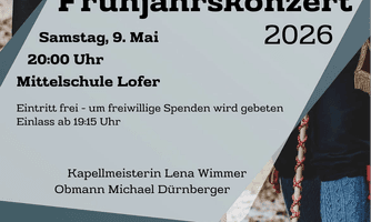 ühjahrskonzert der BMK Lofer