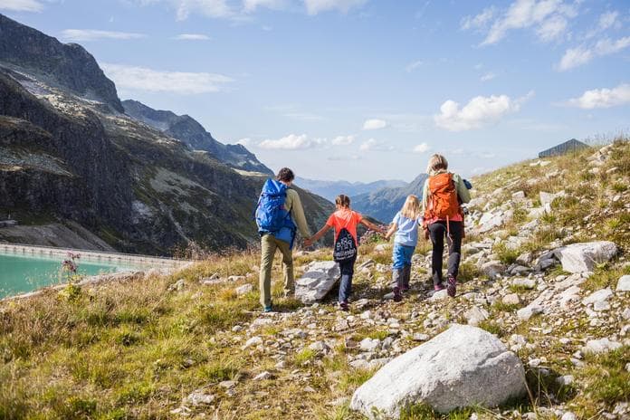 Familienwanderung