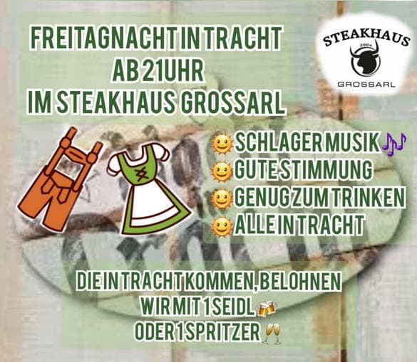 Freitagnacht in Tracht