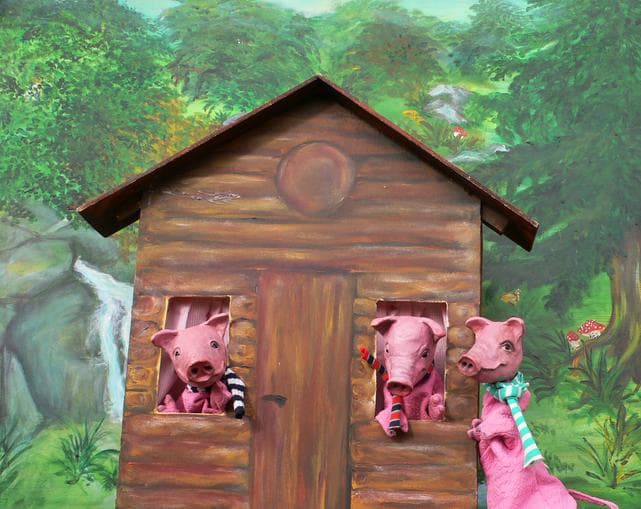Saalachtaler Theatergeschichten - "Drei Kleinen Schweinchen"