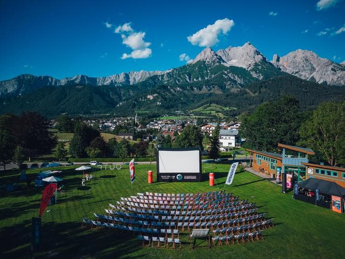 Ö3 Silent Cinema in Bramberg am Wildkogel