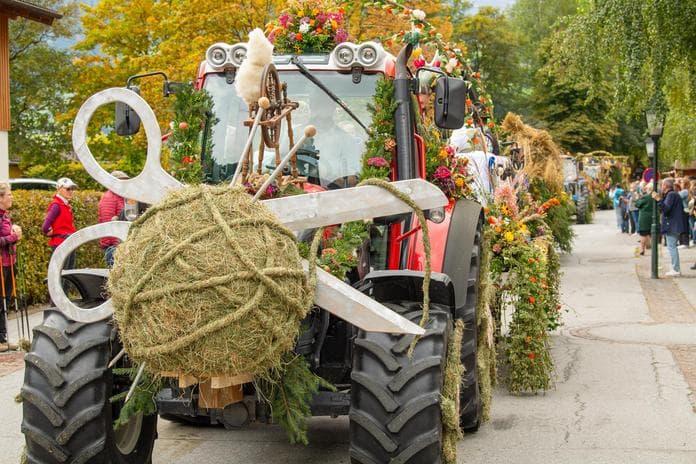 Großer Erntedankumzug in Bad Hofgastein