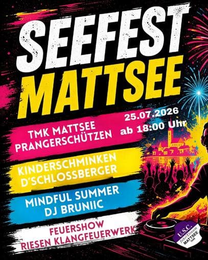Seefest Mattsee 2026