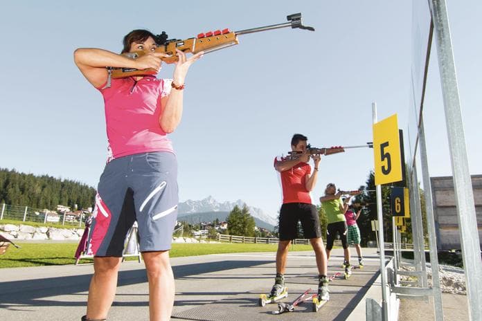Sommer Erlebnisse - Arena365 & Biathlon-Probeschießen